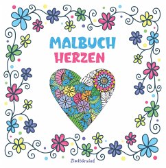 Image of Mandala Malbuch für Erwachsene und Kinder ab 10 Jahren mit Blumen und Herzen