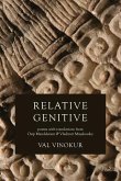 Relative Genitive: Poems with translations from Osip Mandelstam and Vladimir Mayakovsky