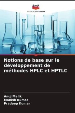 Notions de base sur le développement de méthodes HPLC et HPTLC - Malik, Anuj;Kumar, Manish;Kumar, Pradeep