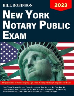 New York Notary Public Exam - Robinson, Bill