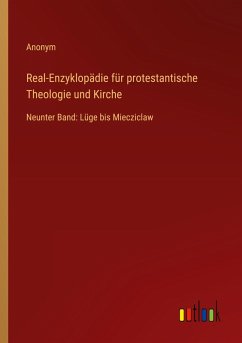 Cover Real-Enzyklopädie für protestantische Theologie und Kirche