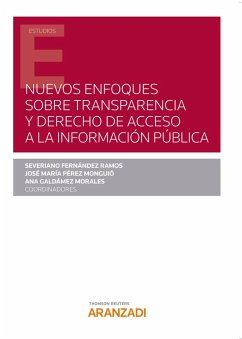 Nuevos enfoques sobre transparencia y derecho de acceso a la información pública (eBook, ePUB) - Fernández Ramos, Severiano; Pérez Monguió, José María; Galdamez Morales, Ana