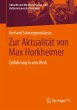 Zur Aktualität von Max Horkheimer - Bild 1