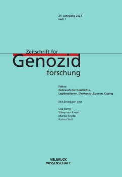 Zeitschrift für Genozidforschung 21. Jahrgang 2023, Heft 1