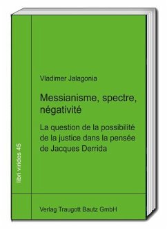 Messianisme, spectre, négativité - Jalagonia, Vladimer