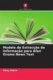Modelo de Extracção de Informação para Afan Oromo News Text