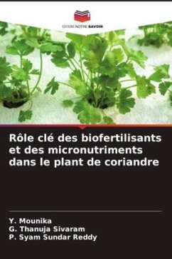 Rôle clé des biofertilisants et des micronutriments dans le plant de coriandre - Mounika, Y.;Sivaram, G. Thanuja;Reddy, P. Syam Sundar
