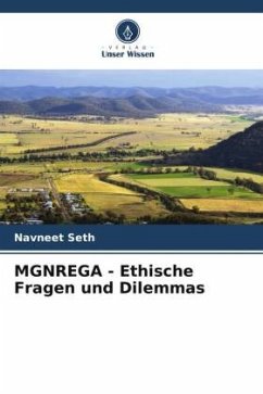 MGNREGA - Ethische Fragen und Dilemmas - Seth, Navneet