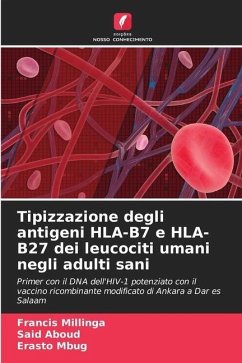 Tipizzazione degli antigeni HLA-B7 e HLA-B27 dei leucociti umani negli adulti sani - Millinga, Francis;Aboud, Said;Mbug, Erasto