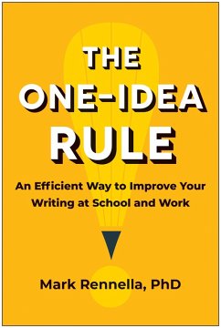 Cover The One-Idea Rule (eBook, ePUB)