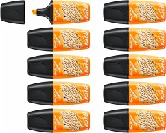 STABILO Marker BOSS ORIGINAL MINI by Snooze One, Orange, 10er Set
