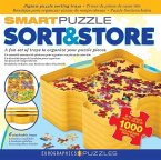 Eurographics 8955-0105 - Smart Puzzle Sort & Store Puzzle Sortierschalen, 6er Set stapelbar