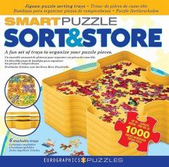Eurographics 8955-0105 - Smart Puzzle Sort & Store Puzzle Sortierschalen, 6er Set stapelbar