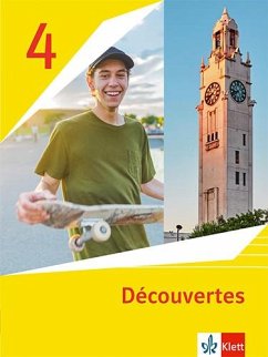 Cover Découvertes 4. Ausgabe 1. oder 2. Fremdsprache. Schulbuch Hardcover 4. Lernjahr