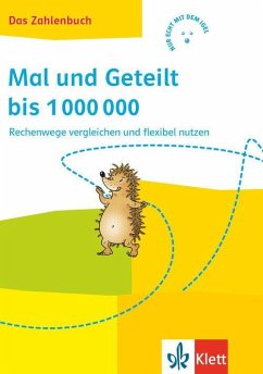 Cover Das Zahlenbuch 4. Karten zum Entwickeln von Rechenstrategien: Mal und Geteilt bis 1.000.000. Rechenwege vergleichen und flexibel nutzen Klasse 4