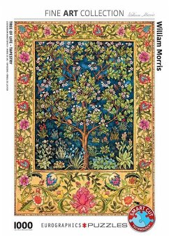 Eurographics 6000-5609 - Lebensbaum Wandteppich von William Morris, Puzzle, 1.000 Teile