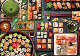 Eurographics 6000-5618 - Sushi Tisch, Puzzle, 1.000 Teile