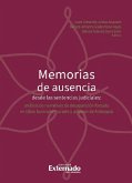 Memorias de ausencia (eBook, ePUB)