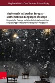 Mathematik in Sprachen Europas - Mathematics in Languages of Europe