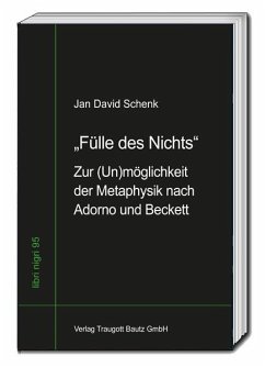 Cover ,,Fülle des Nichts