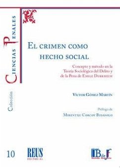 Cover El crimen como hecho social