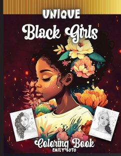 Unique Black Girls Coloring Book - Soto, Emily