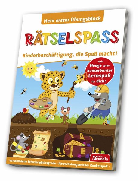 Lern- / Übungsblock A5 - Rätselspass Lern- / Übungsblock A5 - Rätselspass
