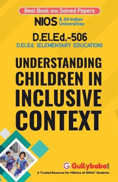 D.el.ed-506 Understanding Children in Inclusive Context - Panel, Gullybaba. Com