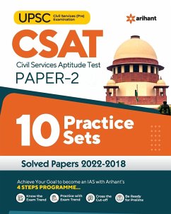 10 Practice Sets UPSC CSAT Civil Services Aptitude Test Paper 2 2023 - Tripathi, Rudraksh; Jain, Abhishek; Kaushik, Piyush