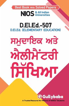 D.el.ed-507 Community and Elementary Education - Panel, Gullybaba. Com