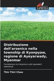 Distribuzione dell'arsenico nella township di Kyonpyaw, regione di Ayeyarwady, Myanmar