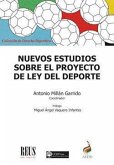 Nuevos estudios sobre el proyecto de Ley del Deporte