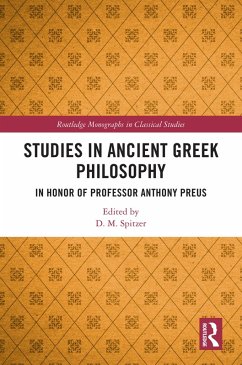 Studies in Ancient Greek Philosophy (eBook, ePUB) - Spitzer, D. M.