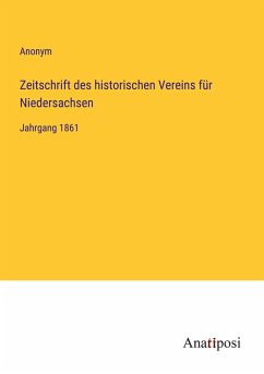 Cover Zeitschrift des historischen Vereins für Niedersachsen