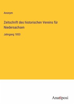 Cover Zeitschrift des historischen Vereins für Niedersachsen