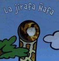 La jirafa Ñafa : librodedos - Equipo Bruño; Put, Klaartje Van Der