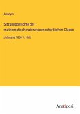 Sitzungsberichte der mathematisch-naturwissenschaftlichen Classe