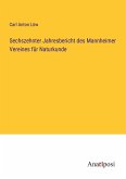 Sechszehnter Jahresbericht des Mannheimer Vereines für Naturkunde