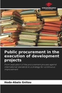 Public procurement in the execution of development projects - Gnitou, Hodo-Abalo