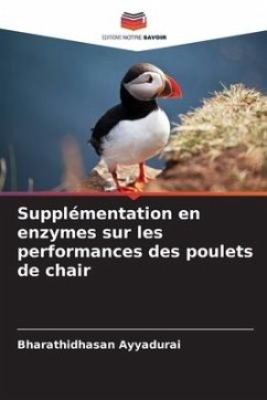 Supplémentation en enzymes sur les performances des poulets de chair - Ayyadurai, Bharathidhasan