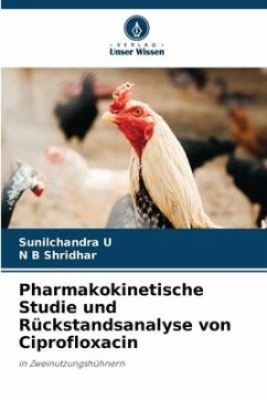 Pharmakokinetische Studie und Rückstandsanalyse von Ciprofloxacin - U, Sunilchandra;Shridhar, N B