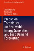Prediction Techniques for Renewable Energy Generation and Load Demand Forecasting (eBook, PDF)