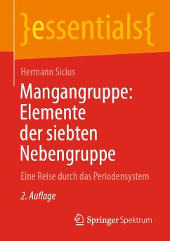 Mangangruppe: Elemente der siebten Nebengruppe (eBook, PDF) - Sicius, Hermann