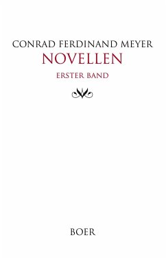 Novellen, Erster Band - Meyer, Conrad Ferdinand