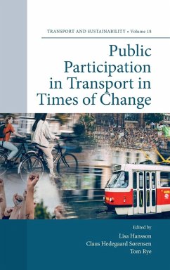 Public Participation in Transport in Times of Change