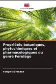 Propriétés botaniques, phytochimiques et pharmacologiques du genre Ferulago