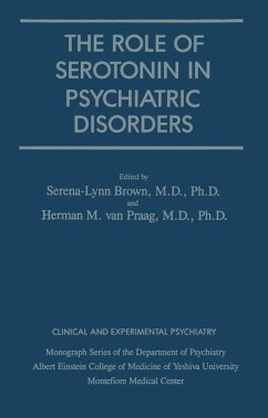 Cover Role Of Serotonin In Psychiatric Disorders (eBook, PDF)