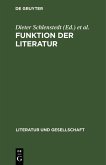 Funktion der Literatur (eBook, PDF)