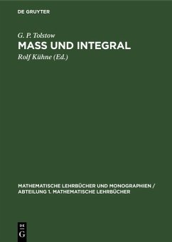 Cover Maß und Integral (eBook, PDF)