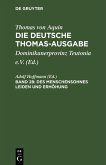 Des Menschensohnes Leiden und Erhöhung (eBook, PDF)